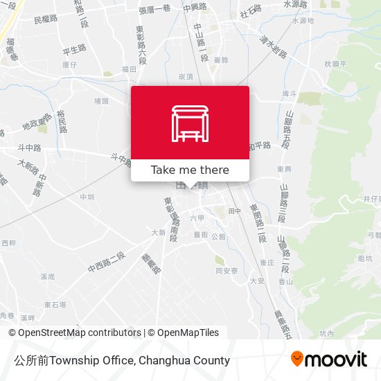 公所前Township  Office map