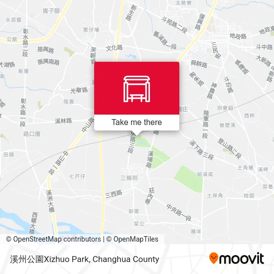 溪州公園Xizhuo Park map
