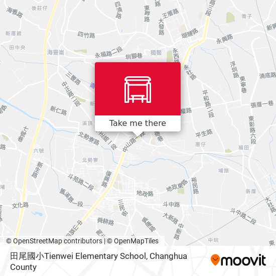 田尾國小Tienwei Elementary School地圖