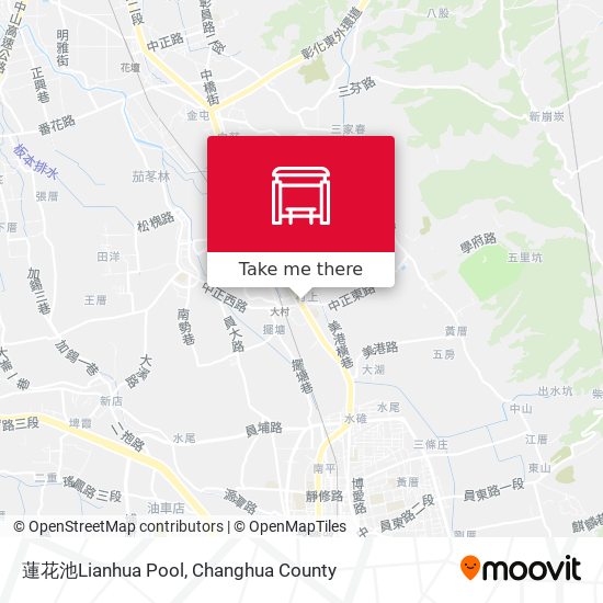 蓮花池Lianhua Pool map