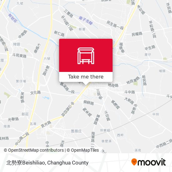 北勢寮Beishiliao地圖