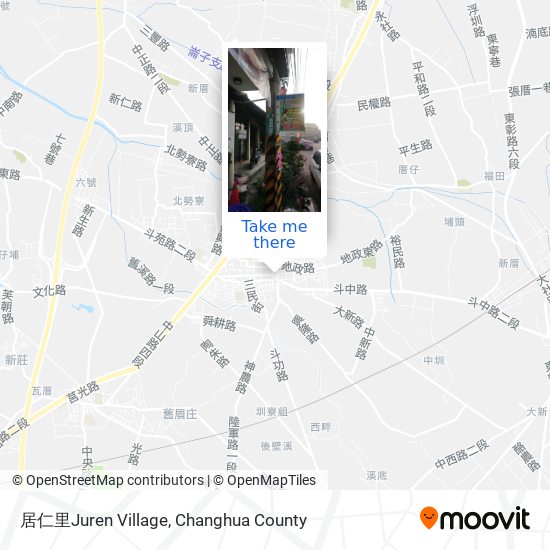 居仁里Juren Village map