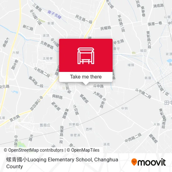螺青國小Luoqing Elementary  School map
