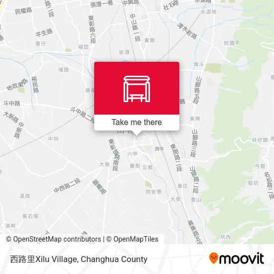 西路里Xilu Village map