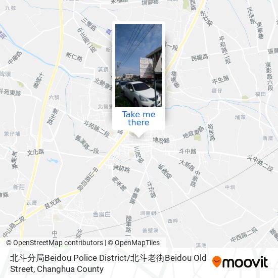 北斗分局Beidou Police District / 北斗老街Beidou Old Street map