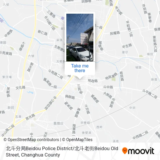北斗分局Beidou Police District / 北斗老街Beidou Old Street map