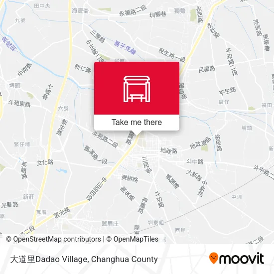 大道里Dadao Village地圖