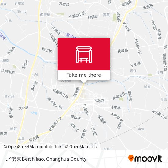 北勢寮Beishiliao地圖