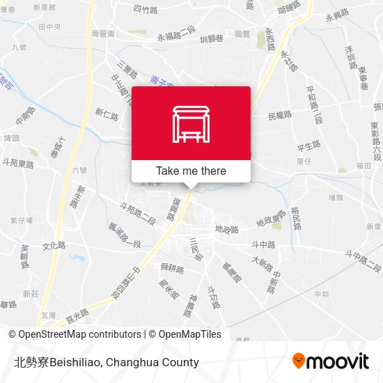 北勢寮Beishiliao地圖