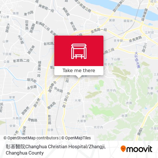 彰基醫院Changhua Christian Hospital / Zhangji map