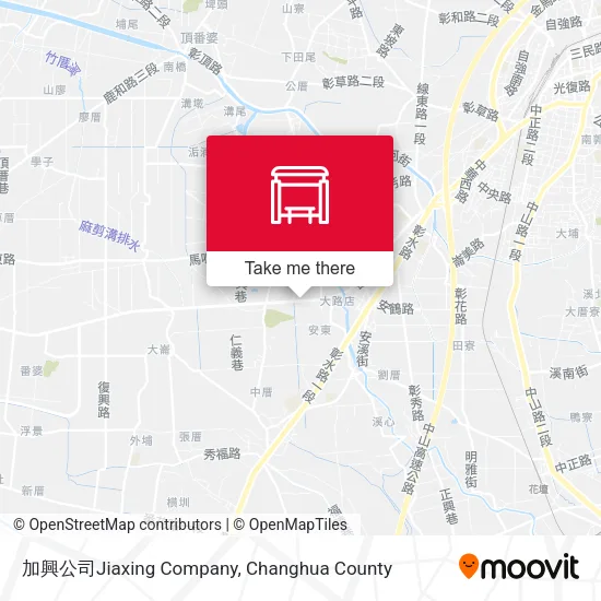 加興公司Jiaxing Company map