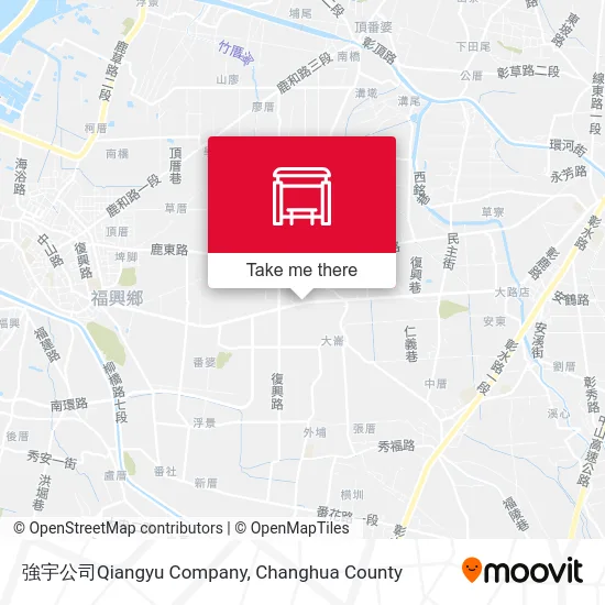 強宇公司Qiangyu Company map