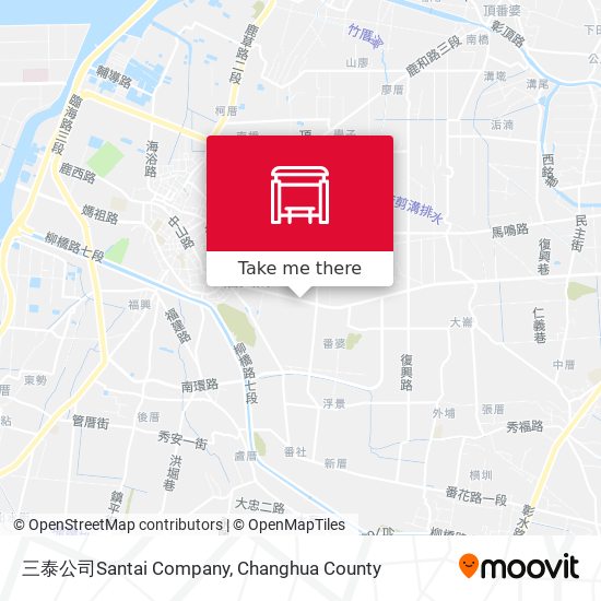 三泰公司Santai Company map