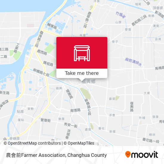 農會前Farmer Association map