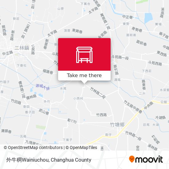 外牛稠Wainiuchou地圖