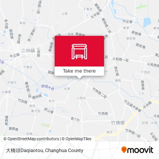 大橋頭Daqiaotou地圖