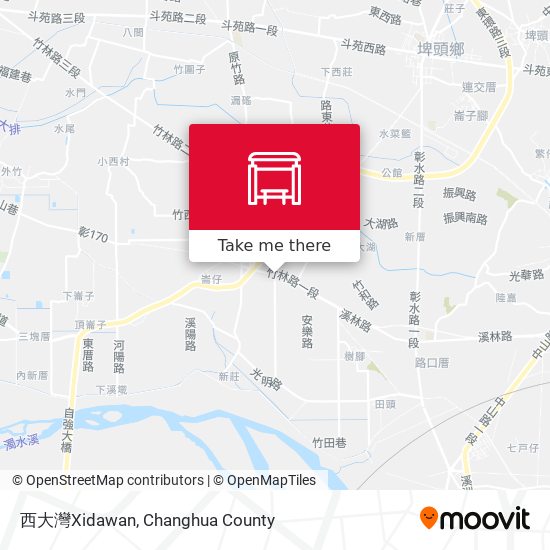 西大灣Xidawan map