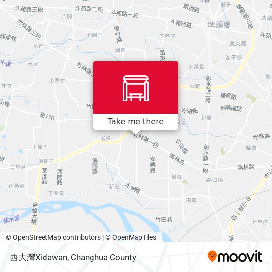 西大灣Xidawan地圖