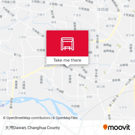 大灣Dawan map