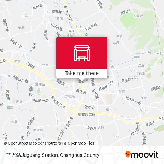 莒光站Juguang Station map