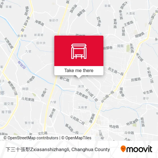 下三十張犁Zxiasanshizhangli地圖