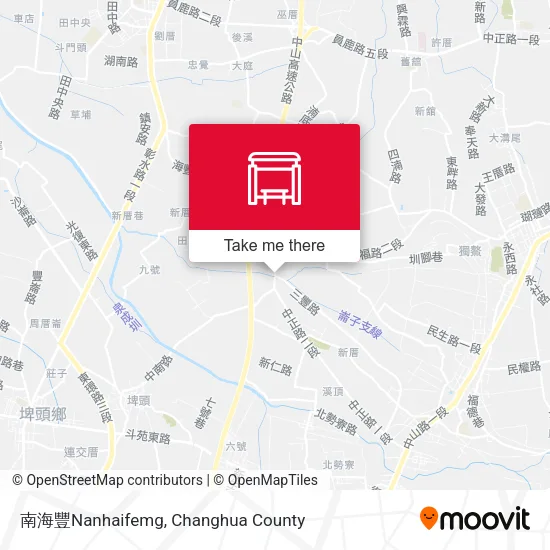 南海豐Nanhaifemg地圖