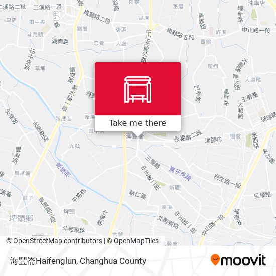 海豐崙Haifenglun地圖