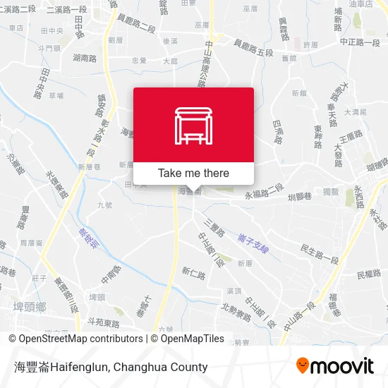 海豐崙Haifenglun地圖