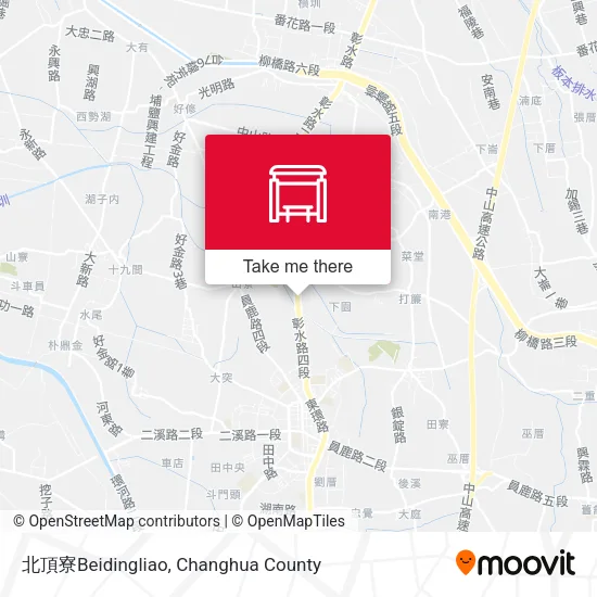 北頂寮Beidingliao地圖