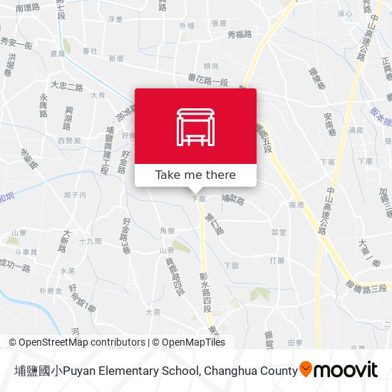 埔鹽國小Puyan Elementary School map