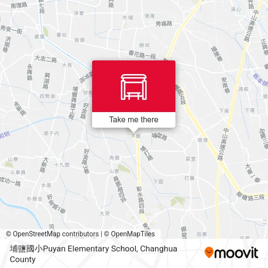埔鹽國小Puyan Elementary School map