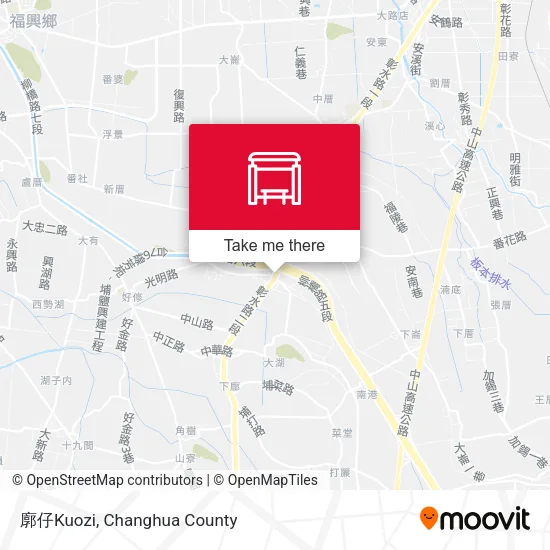 廓仔Kuozi地圖