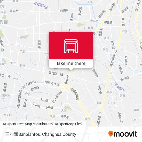 三汴頭Sanbiantou map