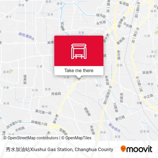 秀水加油站Xiushui Gas Station map