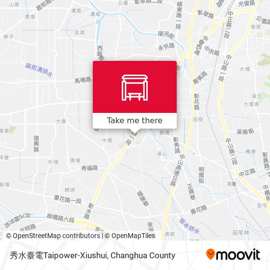 秀水臺電Taipower-Xiushui map