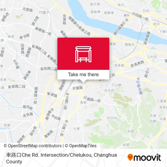 車路口Che Rd. Intersection / Chelukou map