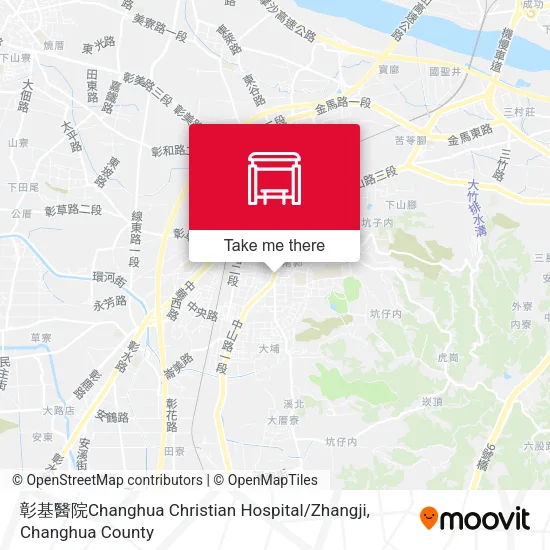 彰基醫院Changhua Christian Hospital / Zhangji地圖