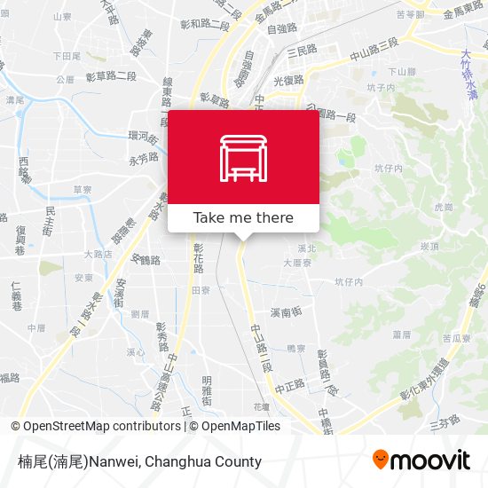楠尾(湳尾)Nanwei地圖