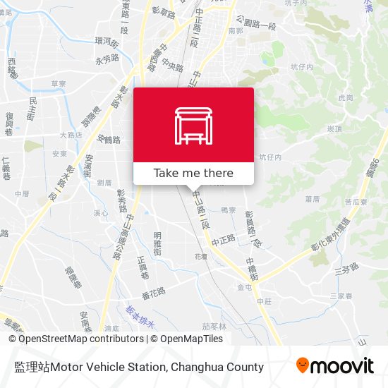 監理站Motor Vehicle Station map