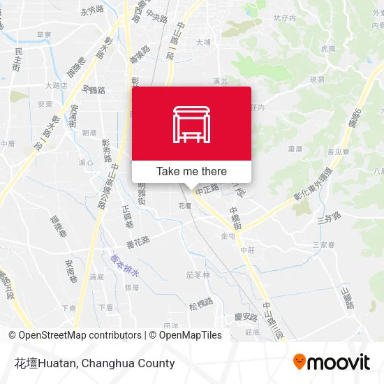 花壇Huatan地圖