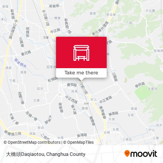大橋頭Daqiaotou地圖
