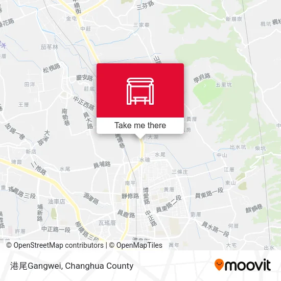 港尾Gangwei地圖