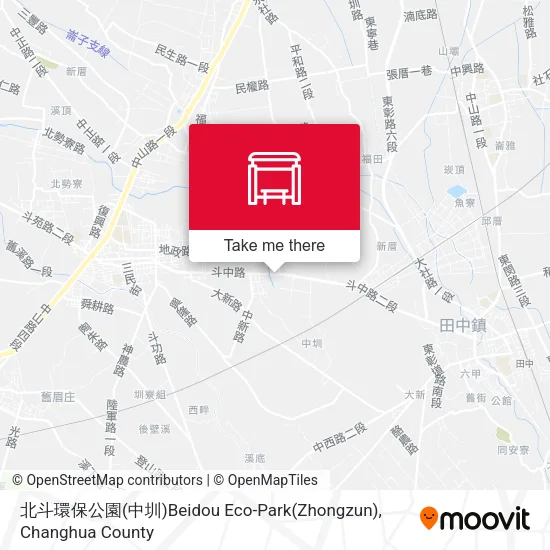 北斗環保公園(中圳)Beidou  Eco-Park(Zhongzun)地圖