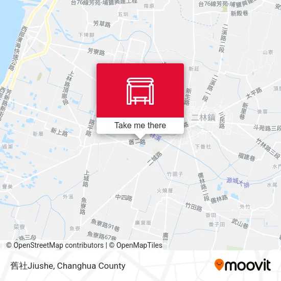 舊社Jiushe地圖