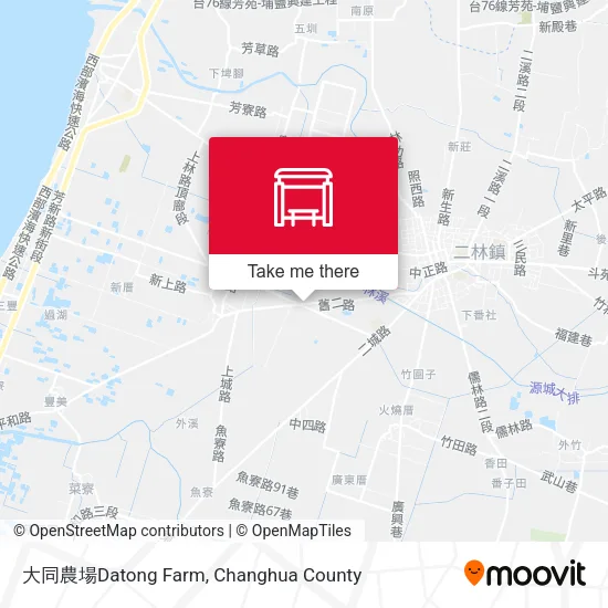 大同農場Datong Farm map