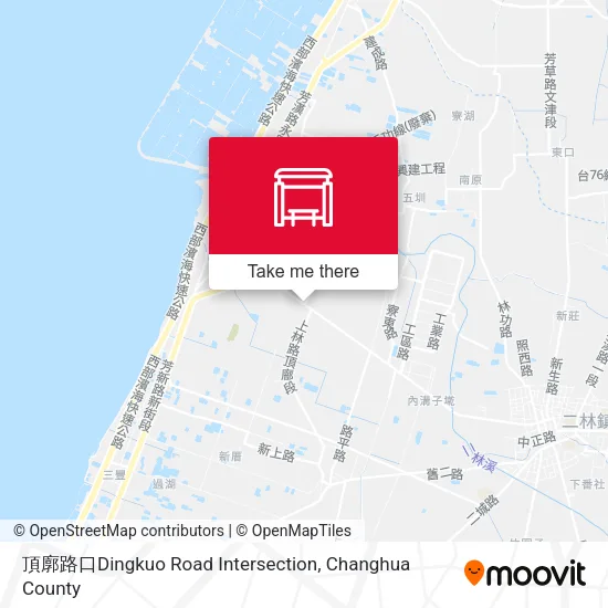 頂廓路口Dingkuo Road Intersection地圖