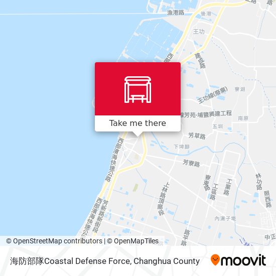 海防部隊Coastal Defense Force地圖