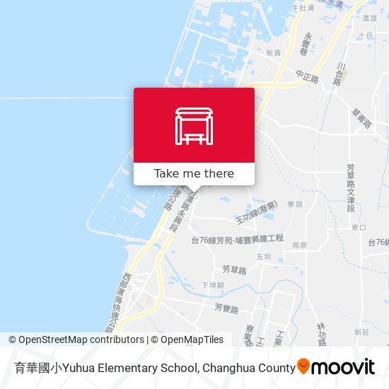 育華國小Yuhua Elementary School map