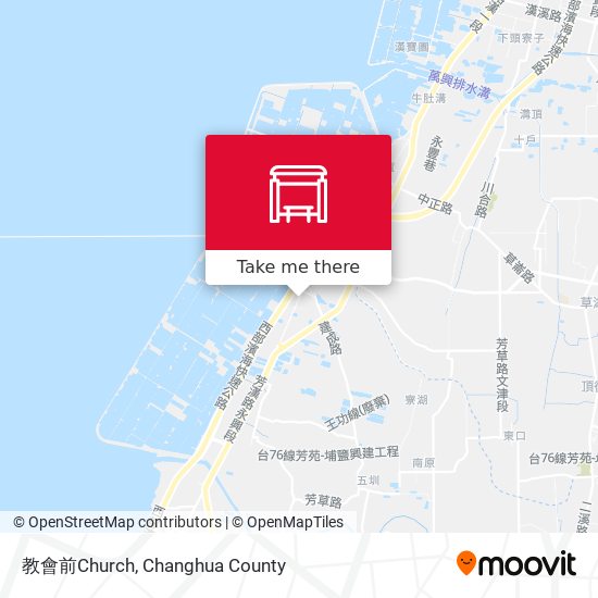 教會前Church map