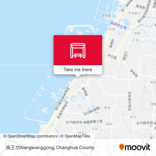 南王功Nangwanggong map